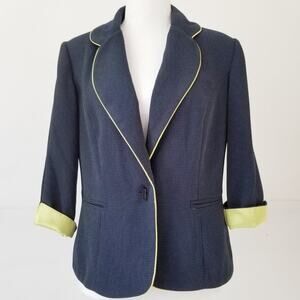 Dressbarn Suit Jacket Blazer Dark Blue - Size 10